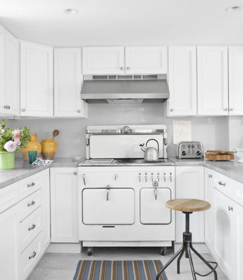 white kitchen