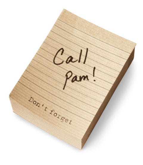 sticky notes