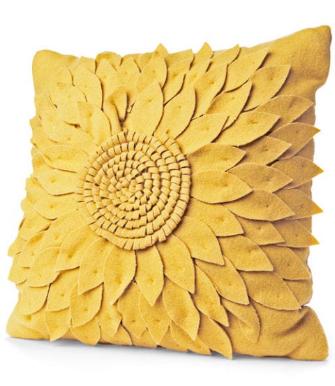 floral pillow