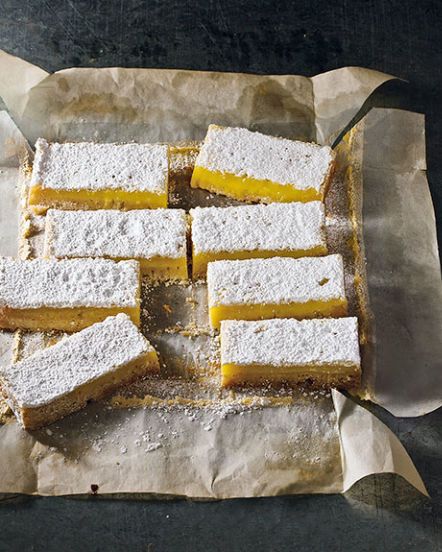 lemon lavender bars