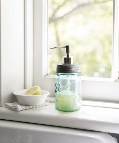 mason jar soap dispenser