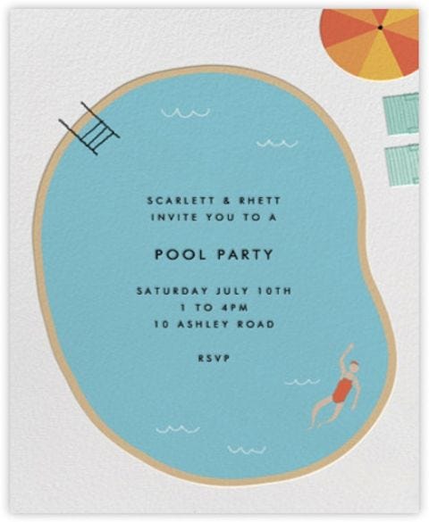 summer party invitations summer party ideas