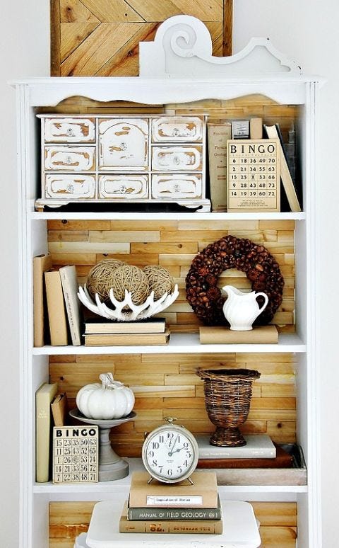Easy Inexpensive Bookshelf Makeover Diy