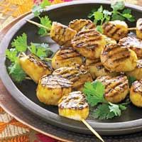 grilled scallops