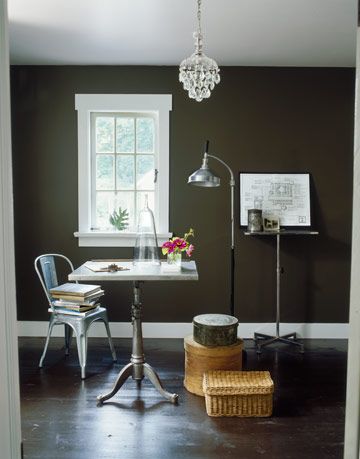 how to decorate with dark paint - dark wall paint colors