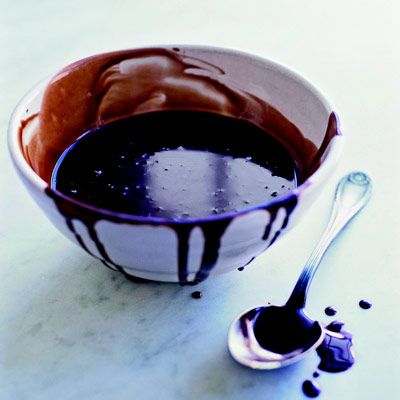 dark chocolate sauce