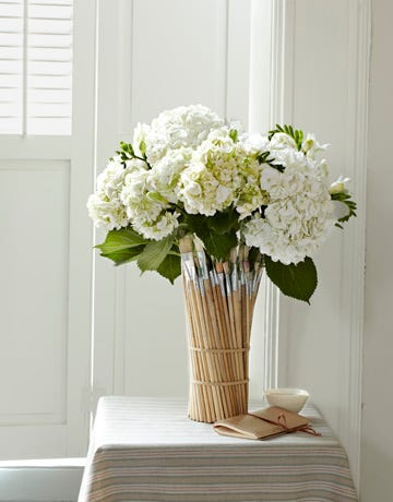 How To Make A Paintbrush Vase
