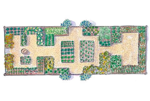 free kitchen garden plan
