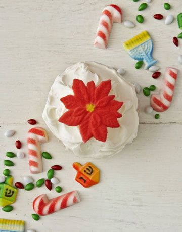 christmas cupcake