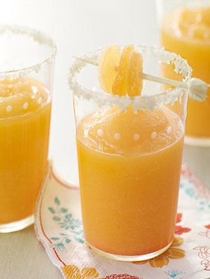 summer cocktails - orange ginger margarita