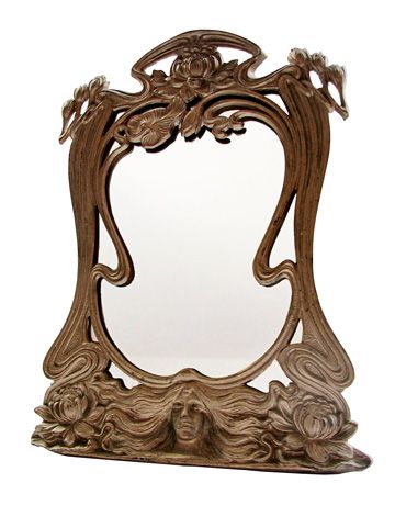 Art Nouveau Mirror Appraisal, Are Old Mirrors Worth Anything