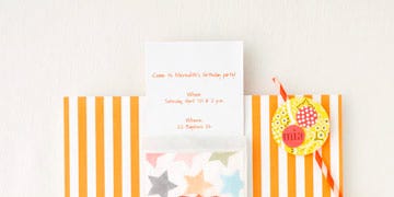 make your own party invitations stamp kits