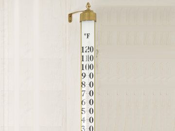 Oversized Outdoor Thermometer