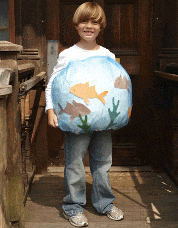 How to Make Your Own Halloween Costumes Out of Trash Bags