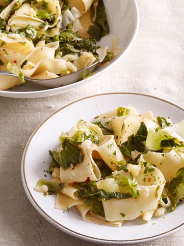 pappardelle with escarole recipe