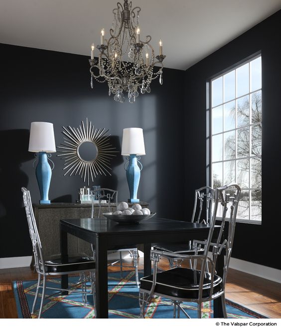 How To Decorate With Dark Paint Dark Wall Paint Colors