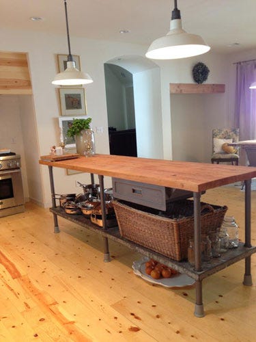 Butcher Block Kitchen Island Flea Market Haul