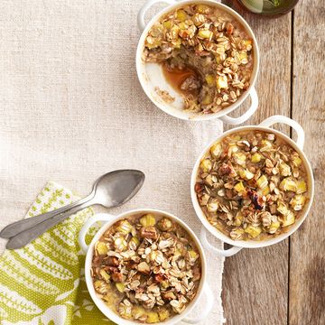 pineapple ginger and walnut oatmeal