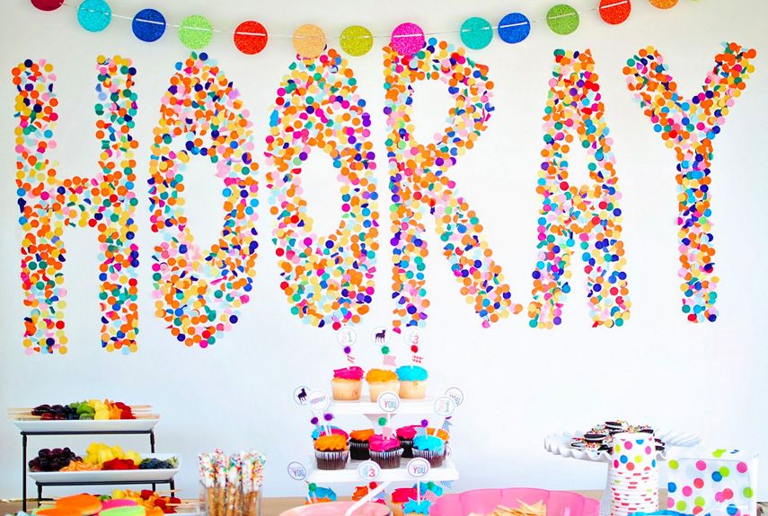 Diy Birthday Party Decoration Ideas Cute Homemade Birthday Party Decor