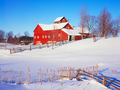 Beautiful Winter Barn Photos Winter Snow Pictures