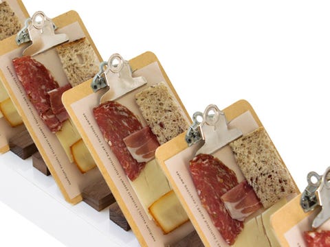 charcuterie served on clipboards pinch food design book excerpt