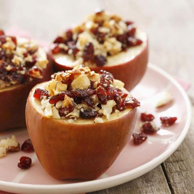 microwave baked apples