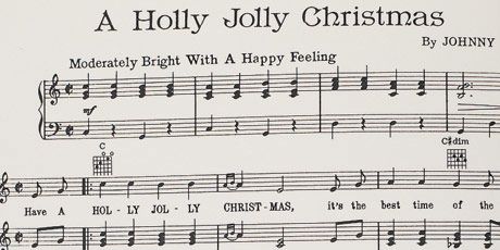 A Holly Jolly Christmas Sheet Music