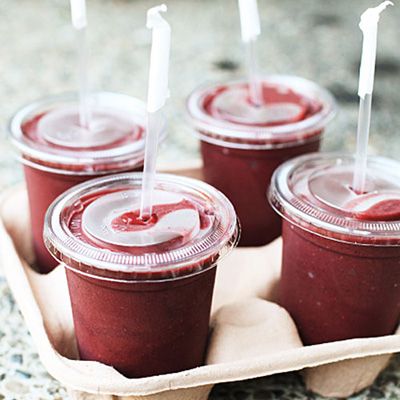 triple berry spinach smoothie