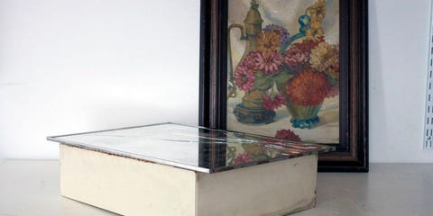 Vintage Cabinet Craft How To Make A Painting Into A Cabinet
