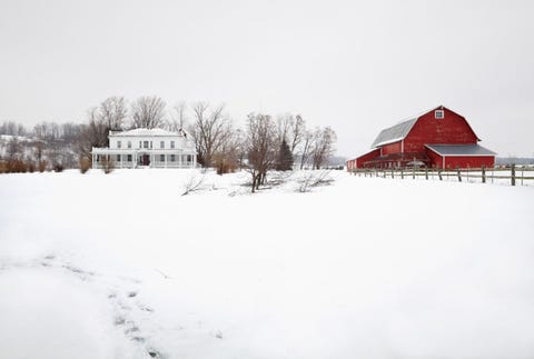 beekman boys farm barns christmas fabulous barn country countryliving york farmhouse upstate living visit december via 1210
