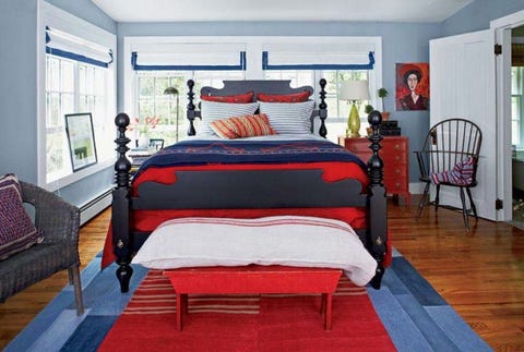 Decorating With Red Ideas For Rooms And Home Decor Red White And Blue
