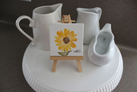 susie harris mini canvas art project