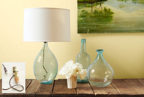 Instant Diy Home Makeovers Quick For Your Glass Bottle Lamp
