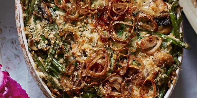 Green Bean Casserole With Fried Shallots