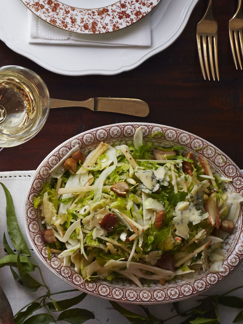 Shaved Brussels Sprout-and-Chestnut Salad Recipe