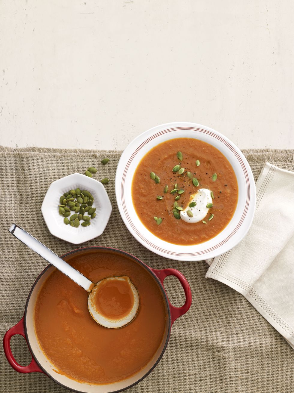 Moroccan Carrot Soup Recipe