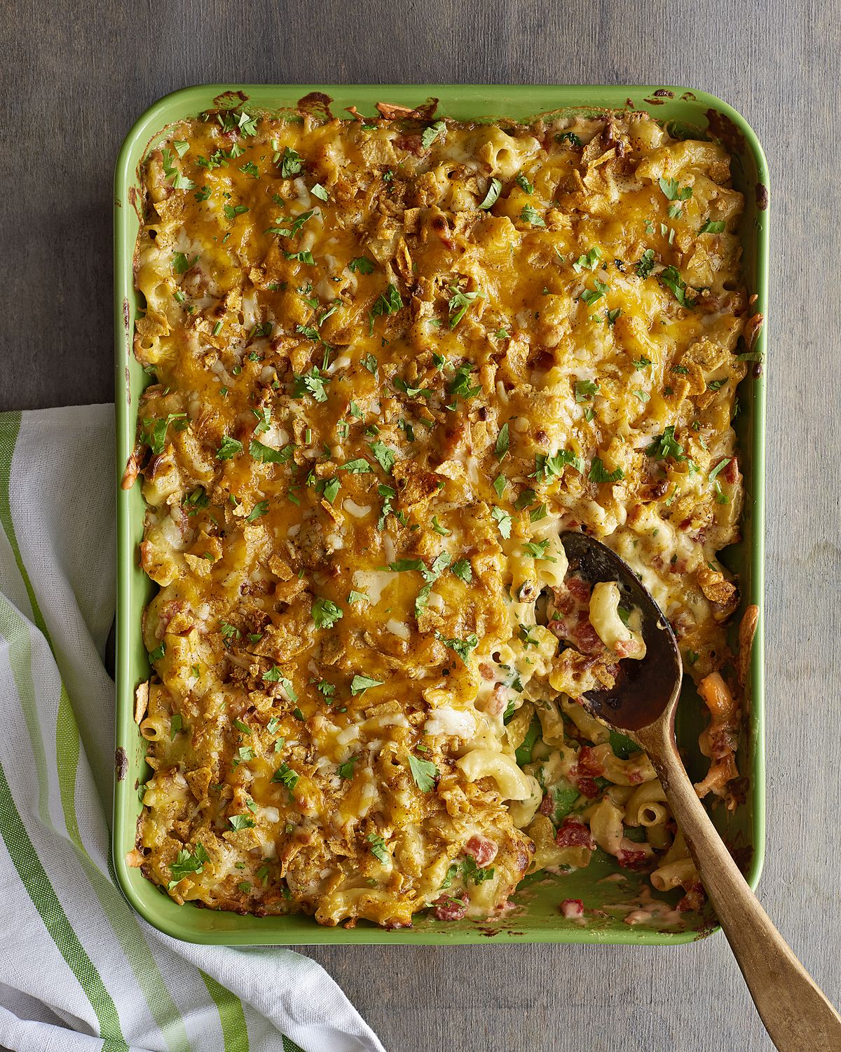 queso mac and cheese