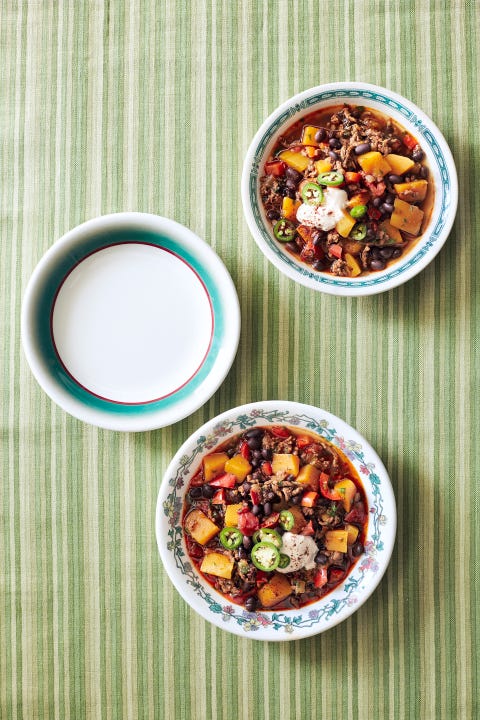 Pumpkin, Beef, and Black Bean Chili pumpkin beef and black bean chili