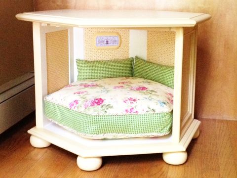 furniture, product, nightstand, room, table, wicker, infant bed, end table, dog bed, dog crate, dog bed, pet bed