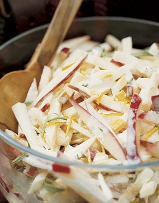 celery root and apple slaw