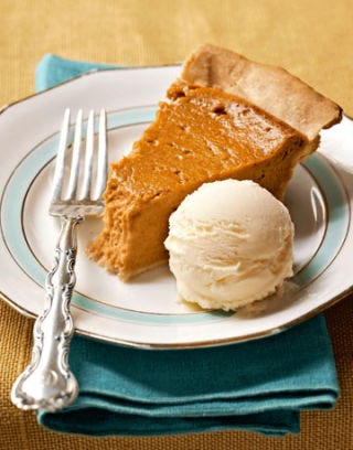 pie and ice cream