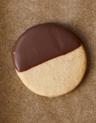 Biscuits au chocolat biscuits enrobés de chocolat