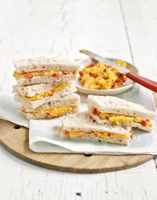 pimento-cheese sandwiches