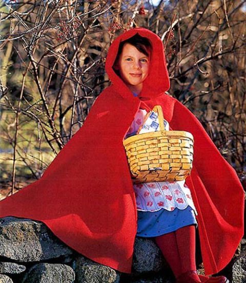 Red Riding Hood Halloween Costume How To Make A Child S Red Riding Hood Halloween Costume