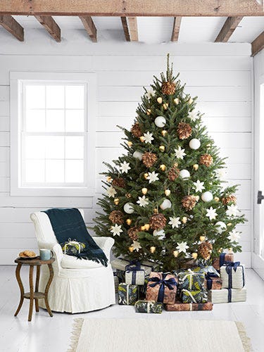 Everything You Need For A Naturally Elegant Christmas Christmas Tree