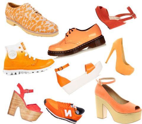 Footwear, Product, Orange, Brown, Red, White, Amber, Tan, Carmine, Fashion, 