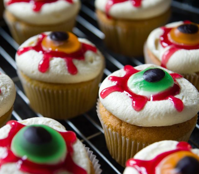 Niet modieus Telemacos puree Recept: Halloween cupcakes