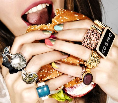 Finger, Lip, Brown, Hand, Nail, Style, Wrist, Amber, Tooth, Fashion accessory, 
