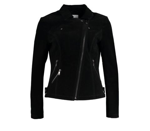 Sleeve, Collar, Textile, Outerwear, Coat, Jacket, Pattern, Fashion, Black, Blazer, 