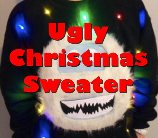 jaws ugly christmas sweater